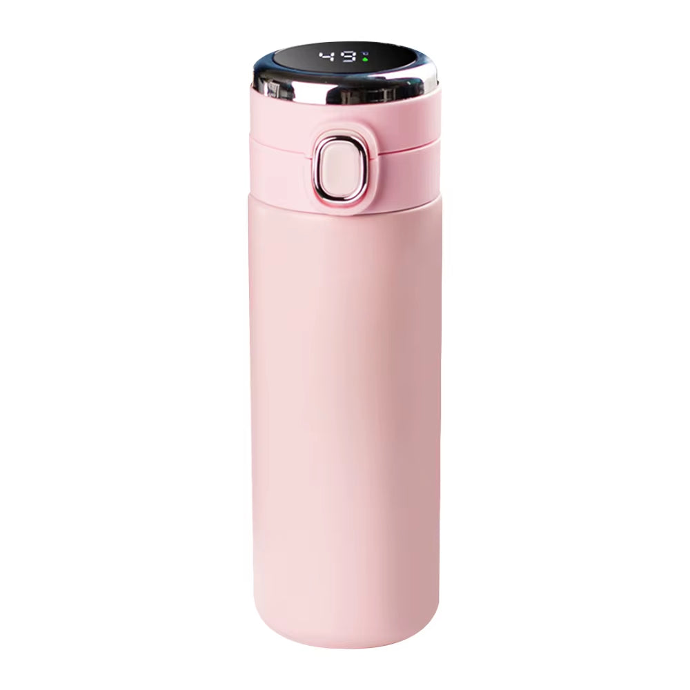 Smart LED Thermos Bottle (420ml) – Touch Display, Leak-Proof & Stylishly Insulated